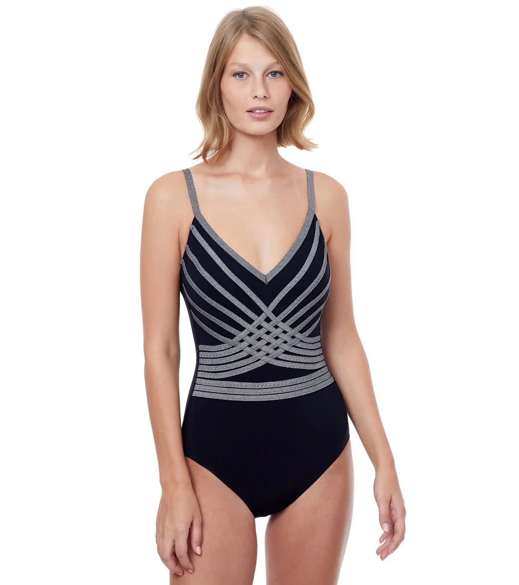 Gottex Women's Divine Embroidery One Piece Swimsuit - Image 6