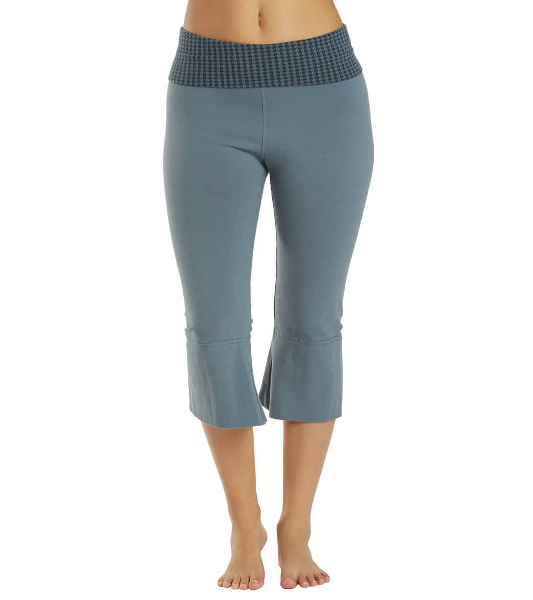 Hard Tail Contour Rolldown V-Split Capris - Image 8
