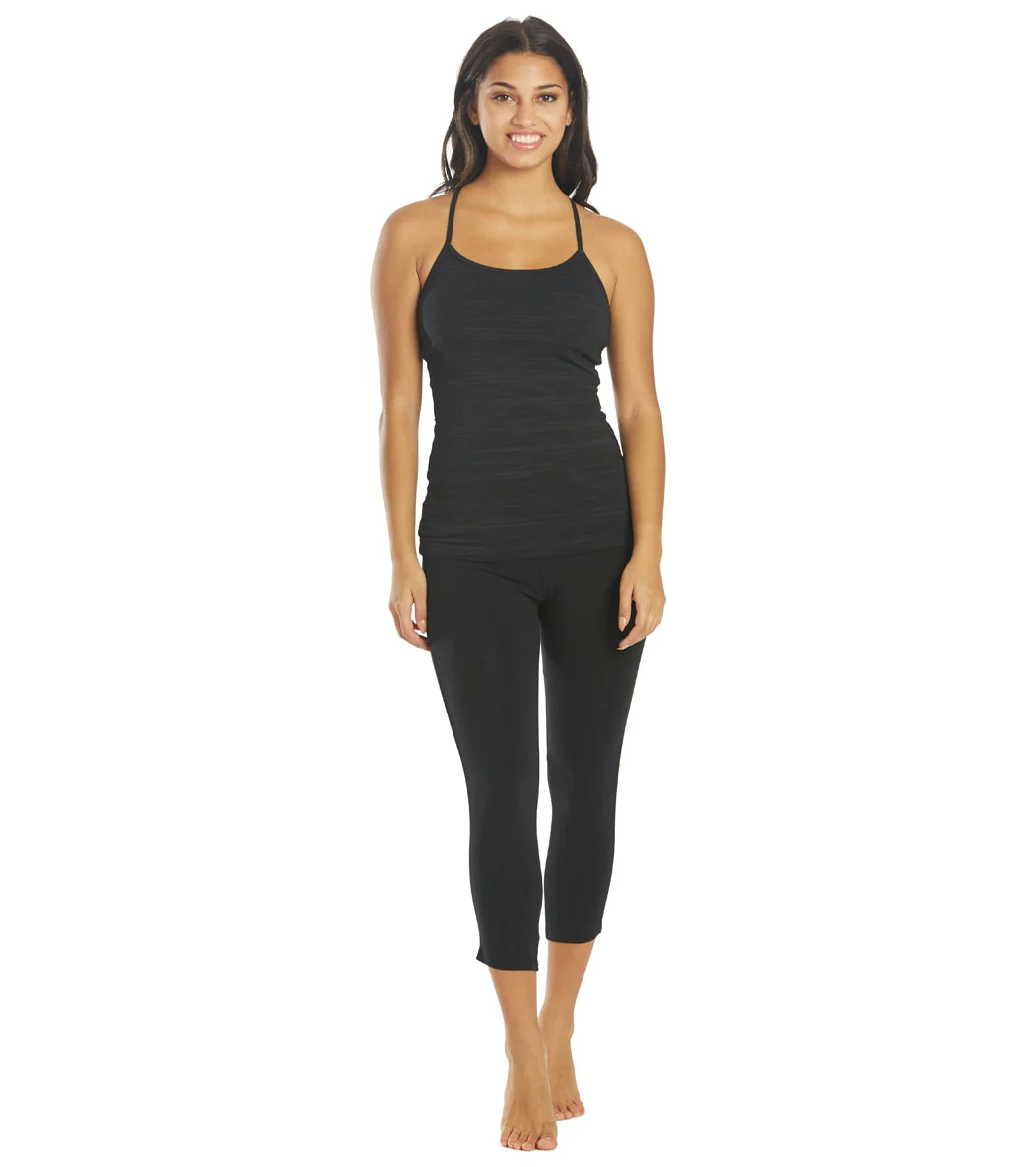 Hard Tail Racer Stripe Flat Waist Ankle Leggings - Image 11