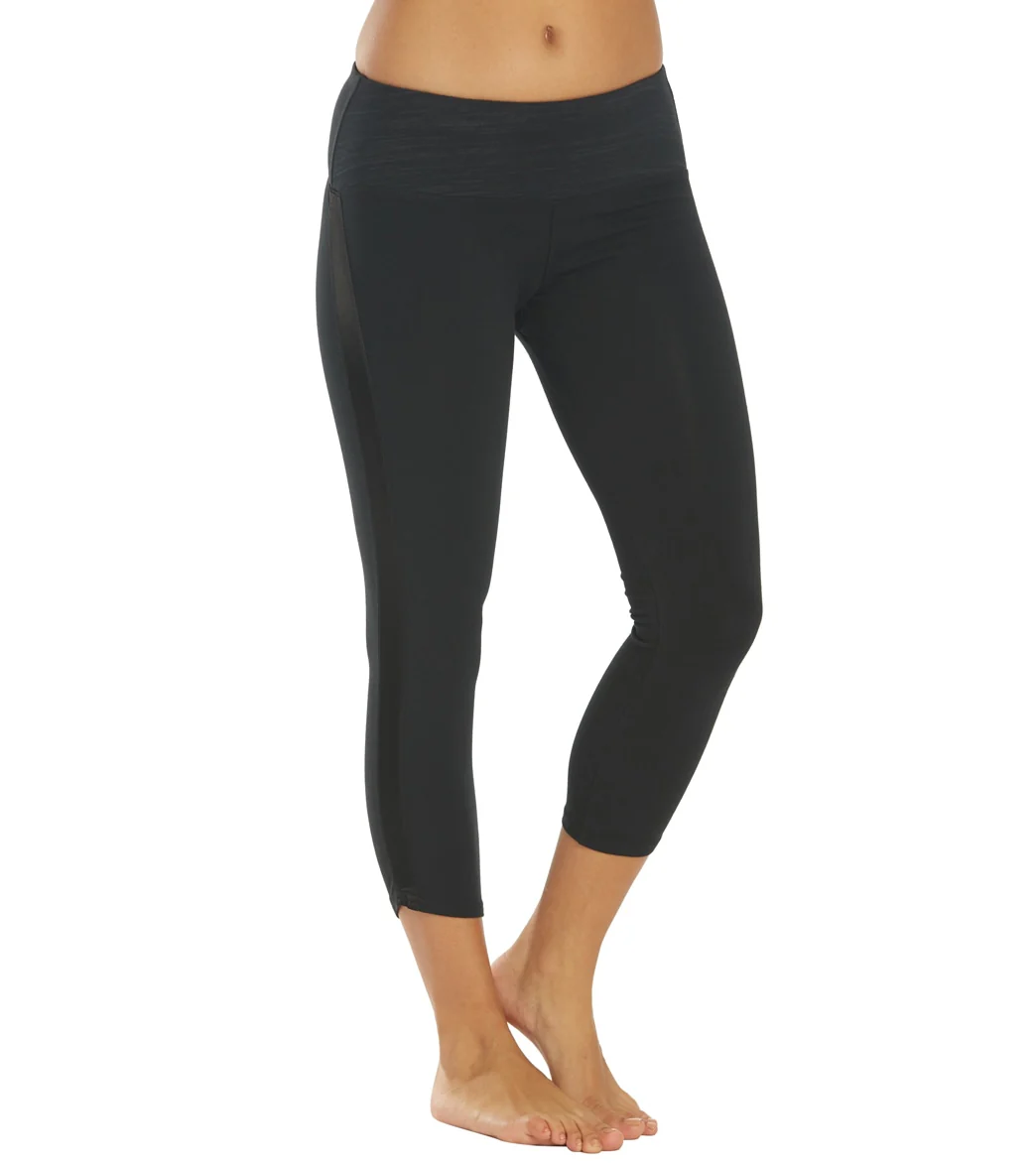Hard Tail Racer Stripe Flat Waist Ankle Leggings - Image 9