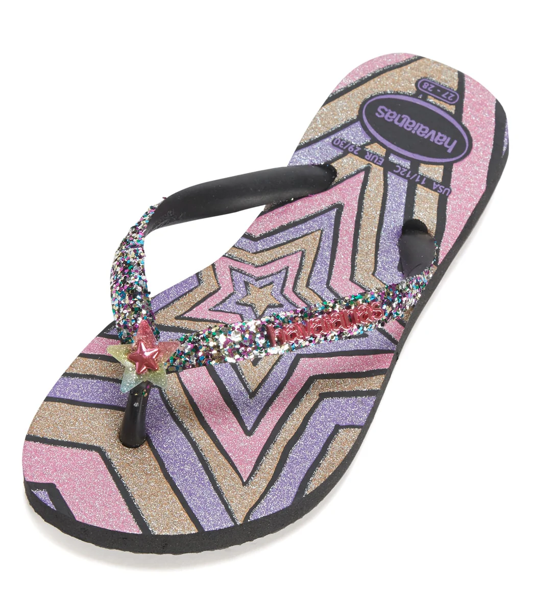 Havaianas Kid's Slim Glitter II Sandal (Toddler, Big Kid) - Image 7