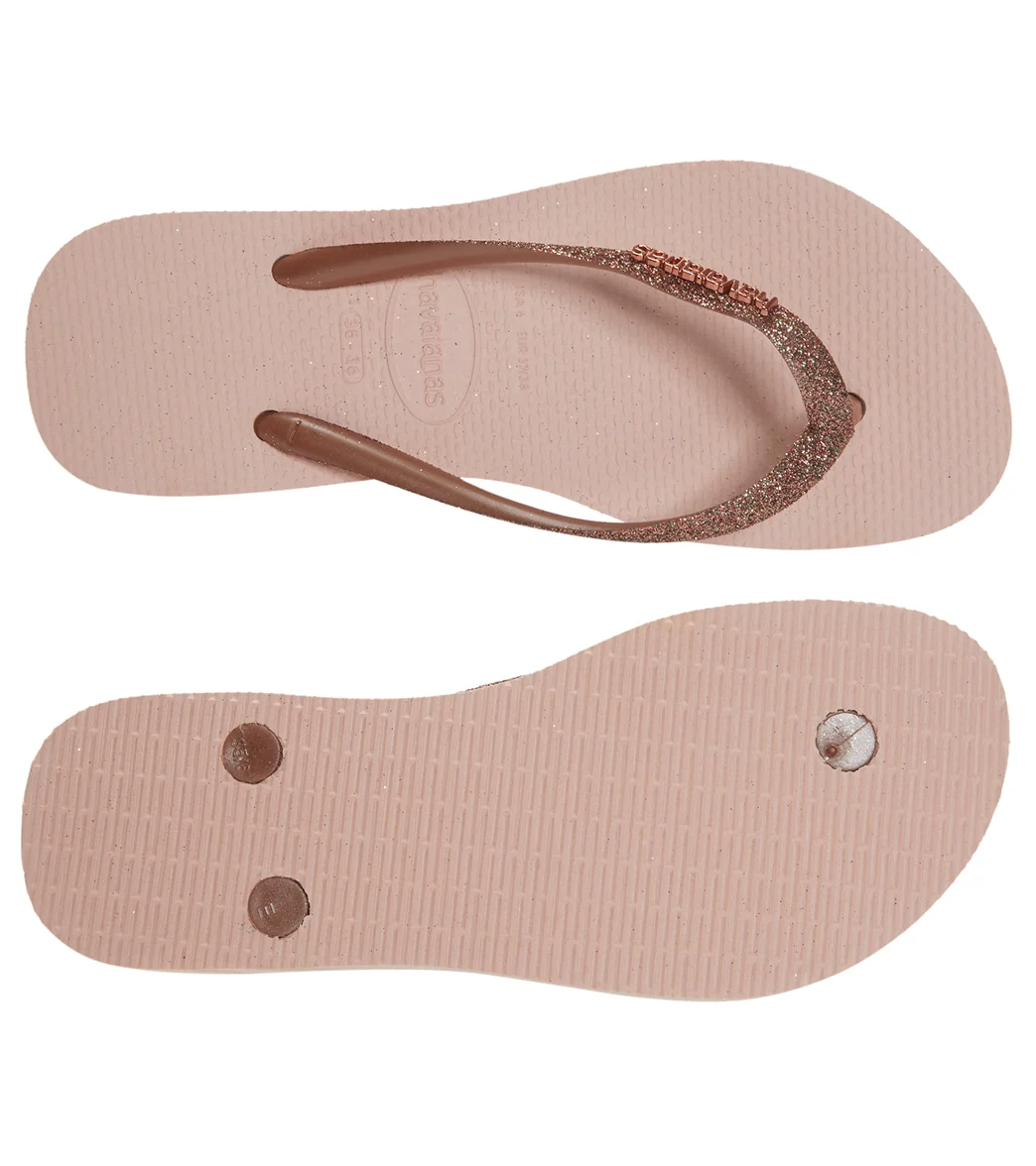 Havaianas Women's Slim Flatform Sparkle Sandal - Image 4