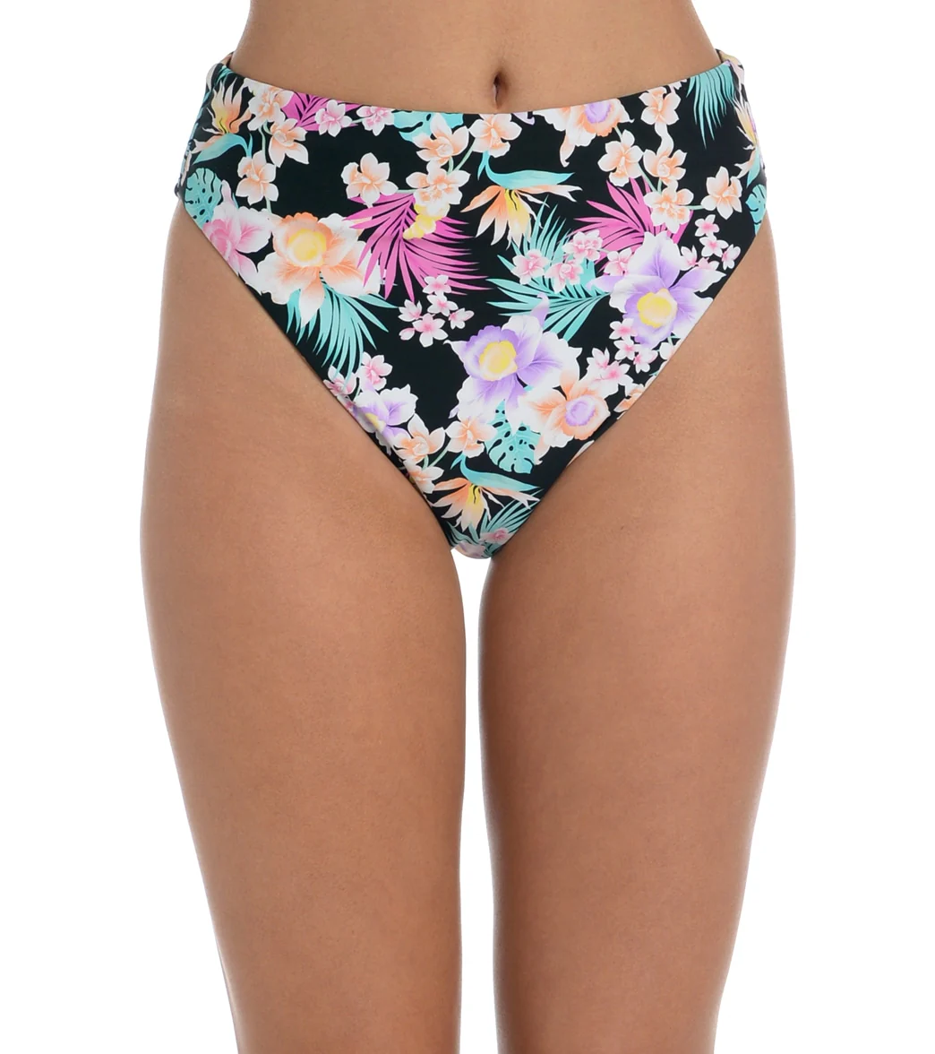 Hobie Women's Island Hopping High Waist Bikini Bottom - Image 5