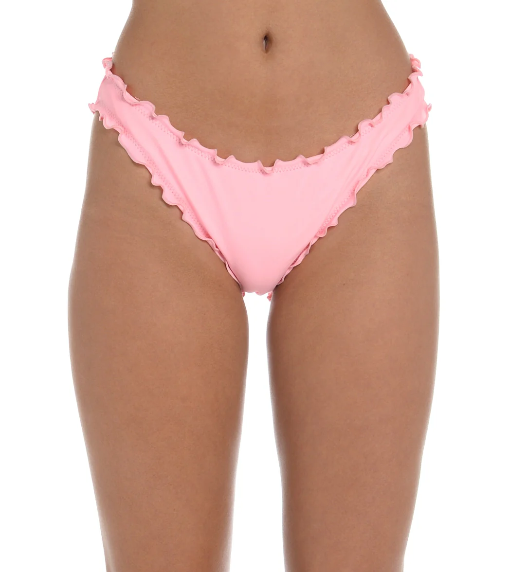 Hobie Women's Solids Ruffled Hipster Bikini Bottom - Image 5