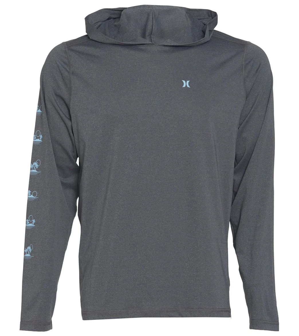 Hurley Men's Arm Bars Hybrid UPF+ Hoodie - Image 5