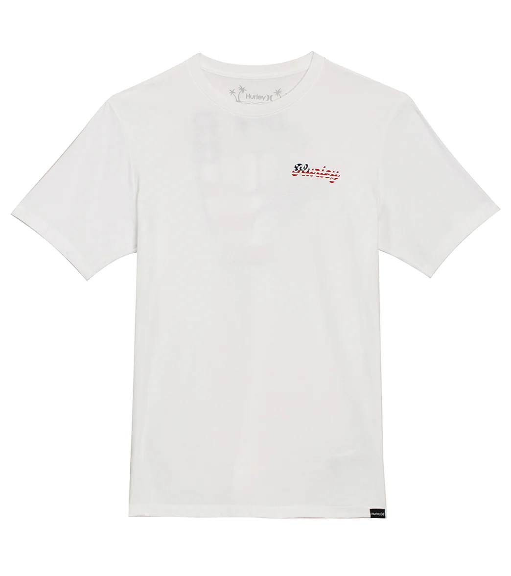 Hurley Men's Everyday Washed Shaka Flag Short Sleeve Tee - Image 5