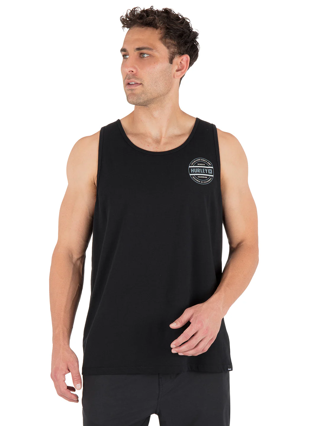 Hurley Men's Filler Tank Short Sleeve Tank Top - Image 2