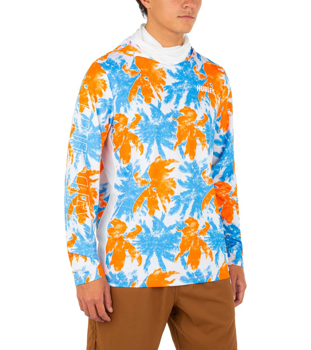 Hurley Men's H2O-Dri Atticus Treachery UPF 50+ Long Sleeve Pullover Hoodie - Image 3