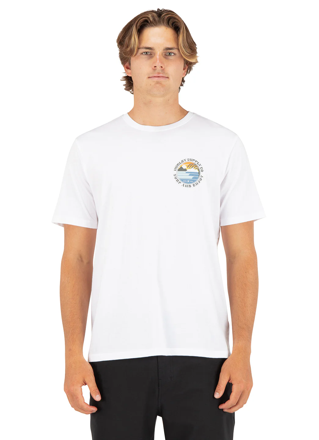 Hurley Men's Lefts Short Sleeve T Shirt - Image 3