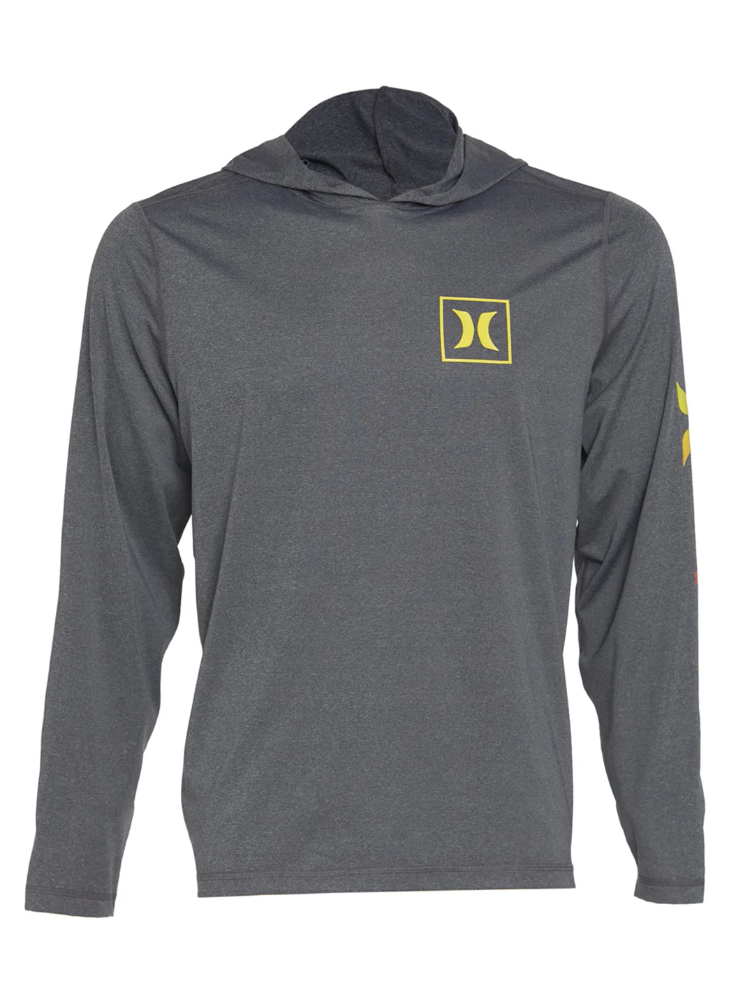 Hurley Men's One And Only Icon Gradient Hybrid UPF 50+ Long Sleeve Pullover Hoodie