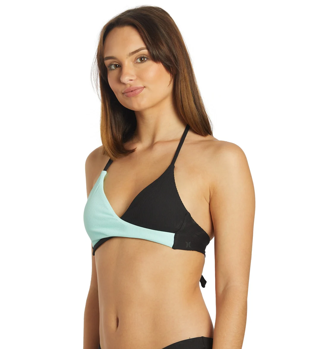 Hurley Women's Baby Rib Dancer Wrap Bikini Top - Image 5