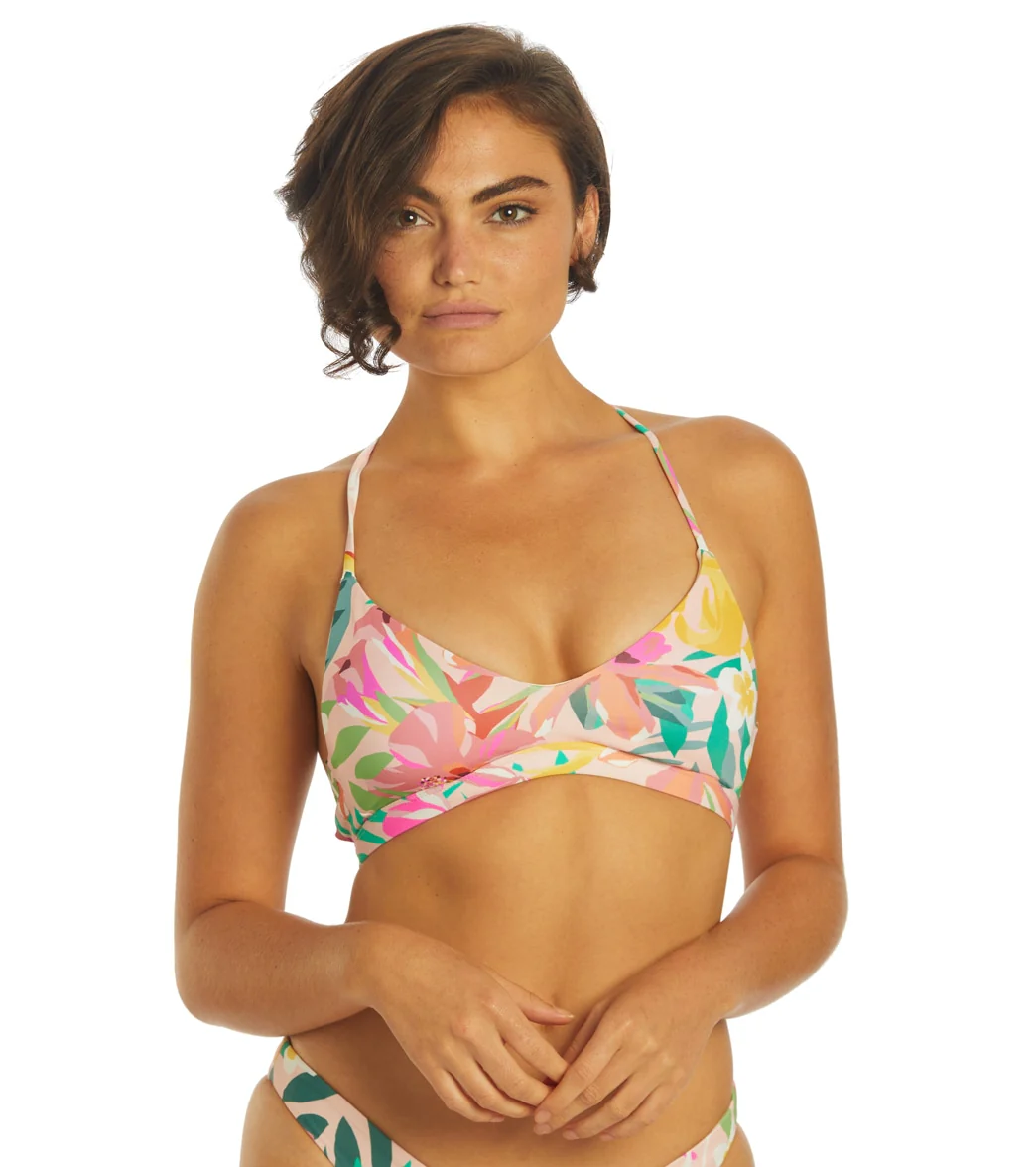 Hurley Women's Floral Pop Bikini Top - Image 7