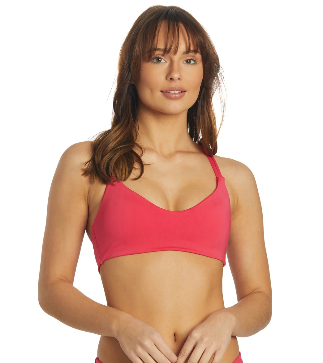 Hurley Women's Max Solid Pull On Bikini Top - Image 16