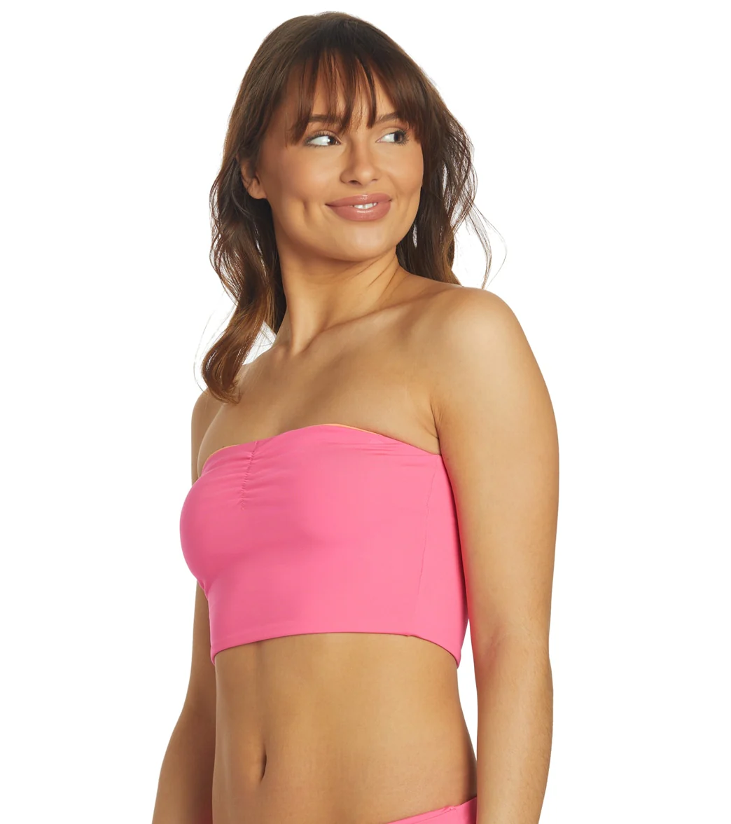 Hurley Women's Solid Reversible Tube Bikini Top - Image 5