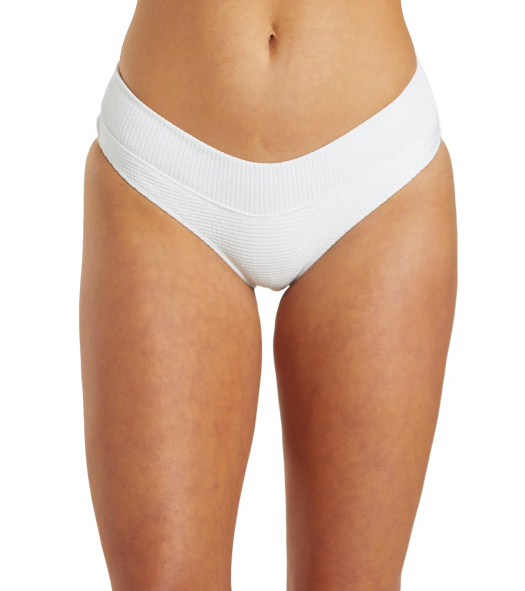 Hurley Women's Texture Beach Bikini Bottom - Image 14