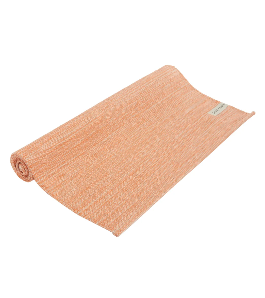 Jade Yoga Organic Cotton Hand Loomed Yoga Mat 72" - Image 5