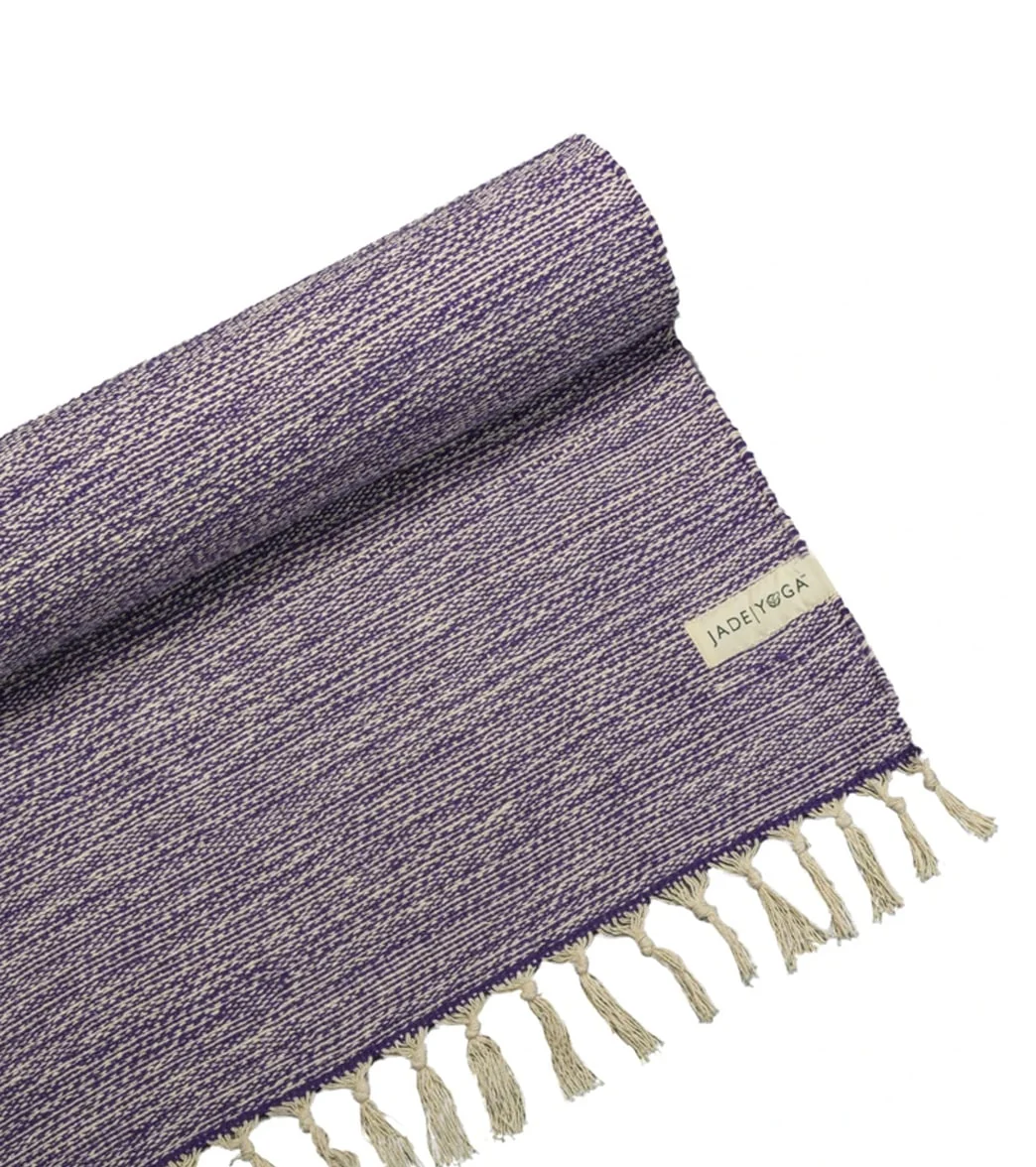 Jade Yoga Recycled Cotton Yoga Blanket - Image 14