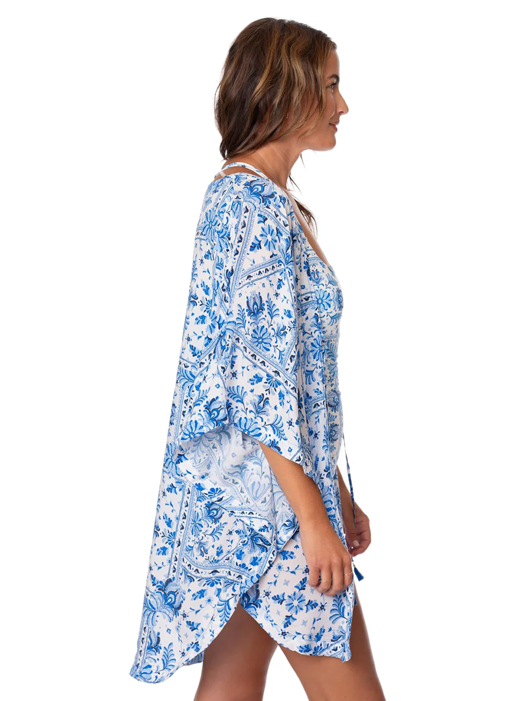 Jantzen Women's Fresh Fusion Madison Handkerchief Kimono Cover Up - Image 4