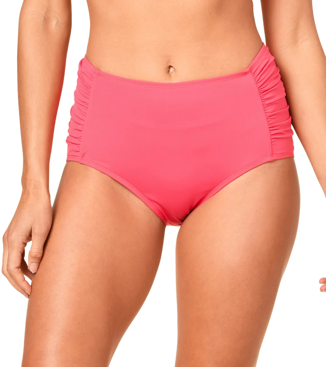 Jantzen Women's Solid Side Shirred Bikini Bottom - Image 8