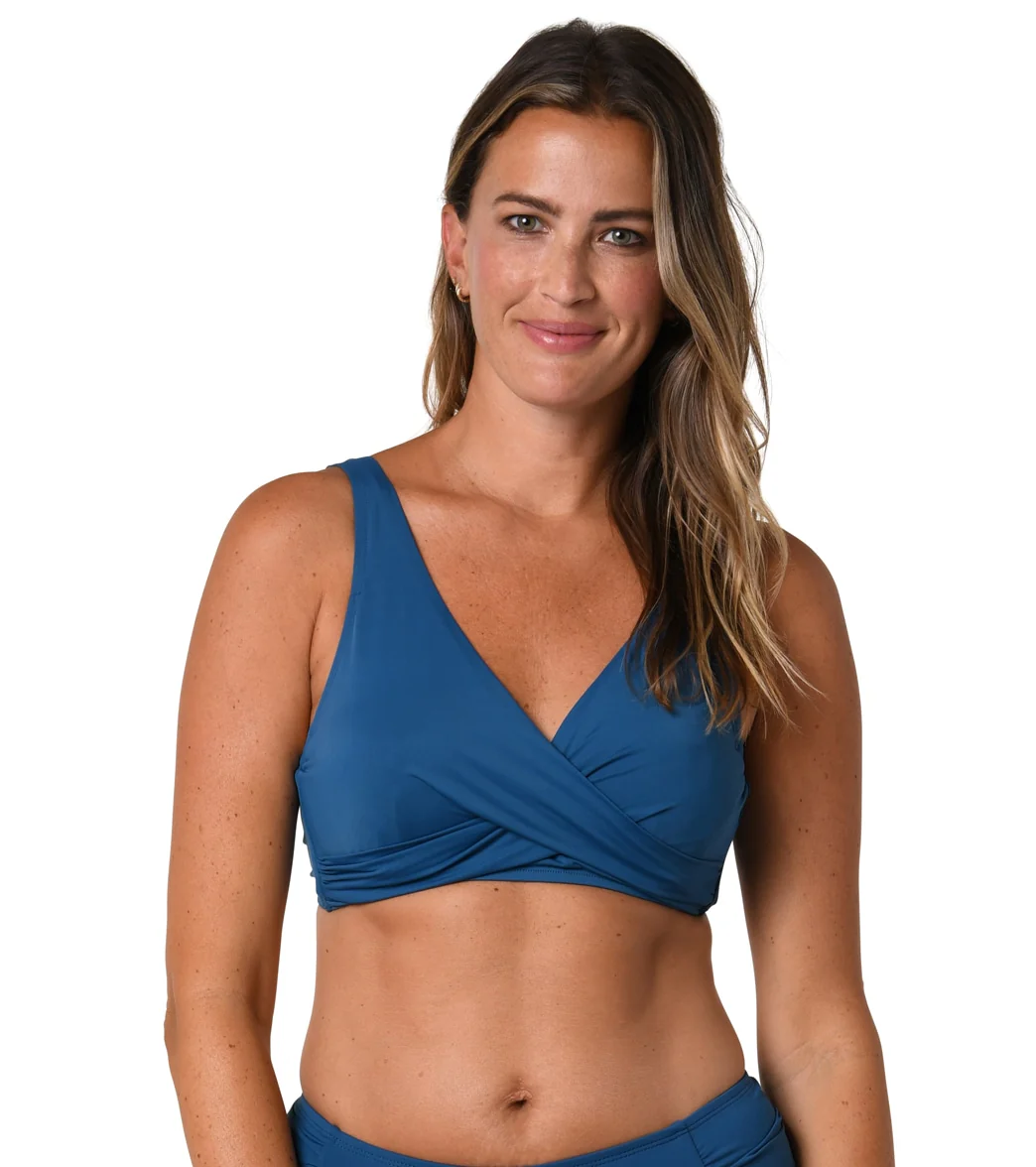 Jantzen Women's Solid Surplice Bikini Top - Image 10