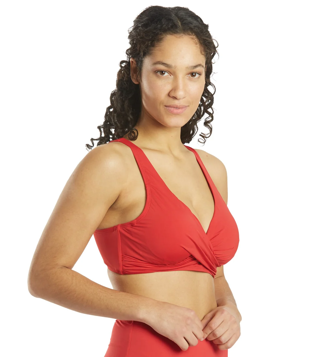 Jantzen Women's Solid Surplice Bikini Top - Image 12