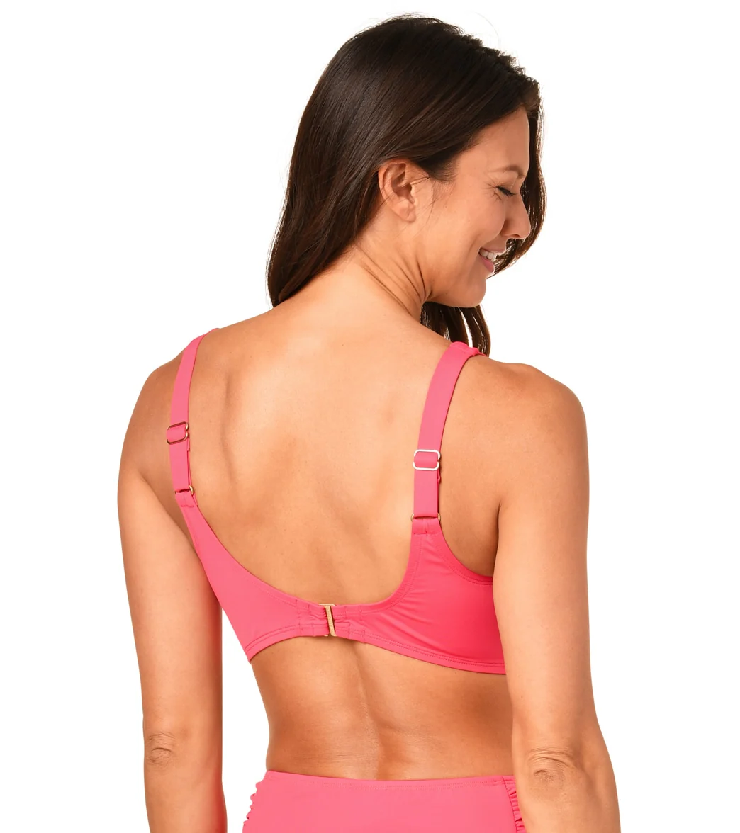 Jantzen Women's Solid Surplice Bikini Top - Image 19