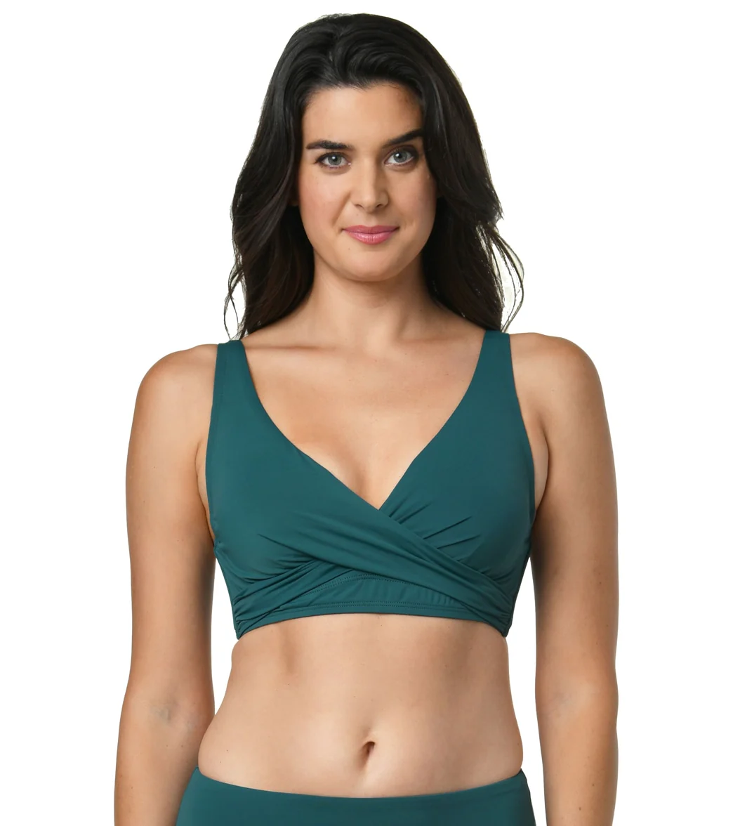 Jantzen Women's Solids Vera Surplice Bikini Top - Image 36