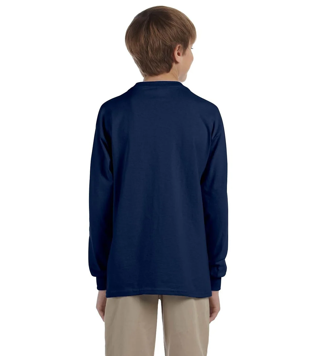 Jerzees Youth DRI-POWER Active Long Sleeve T-Shirt - Image 3