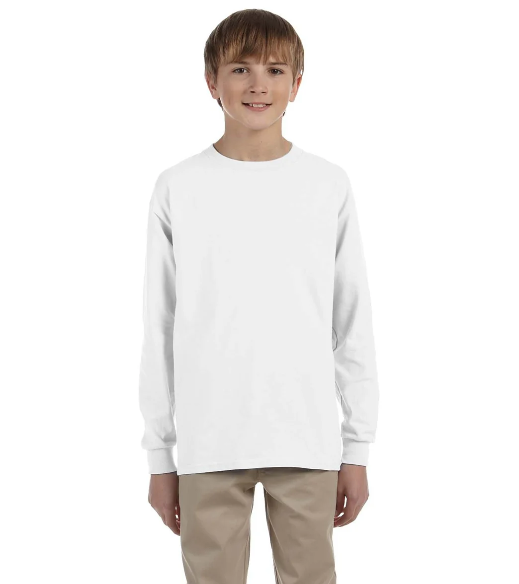 Jerzees Youth DRI-POWER Active Long Sleeve T-Shirt - Image 30