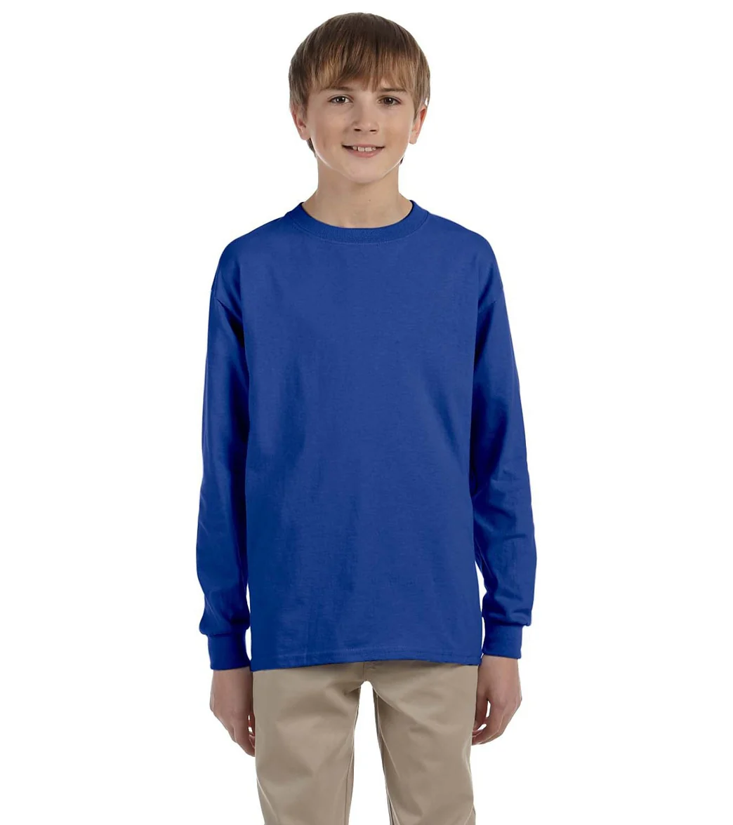 Jerzees Youth DRI-POWER Active Long Sleeve T-Shirt - Image 35