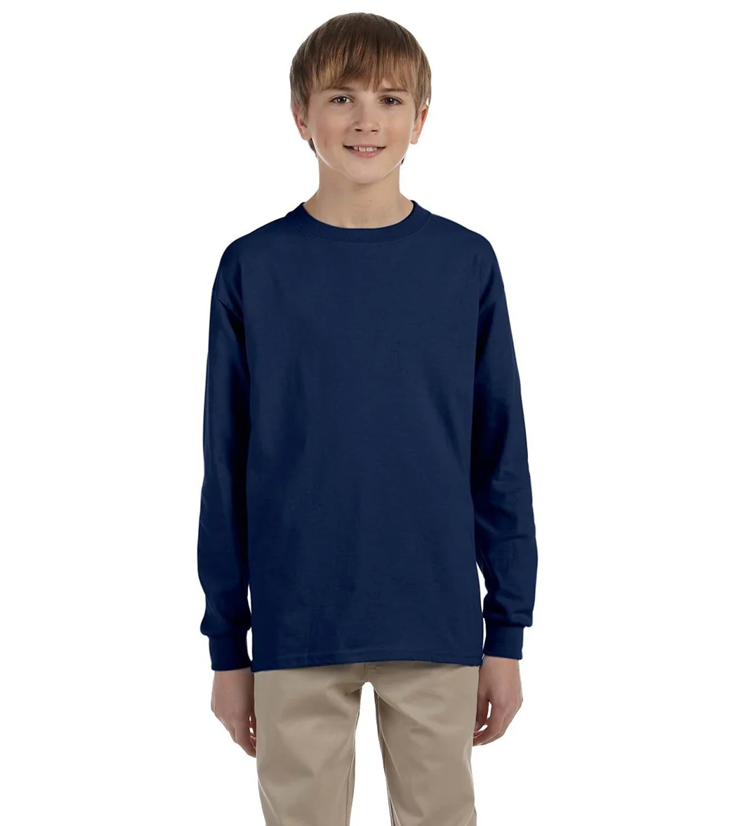 Jerzees Youth DRI-POWER Active Long Sleeve T-Shirt - Image 5