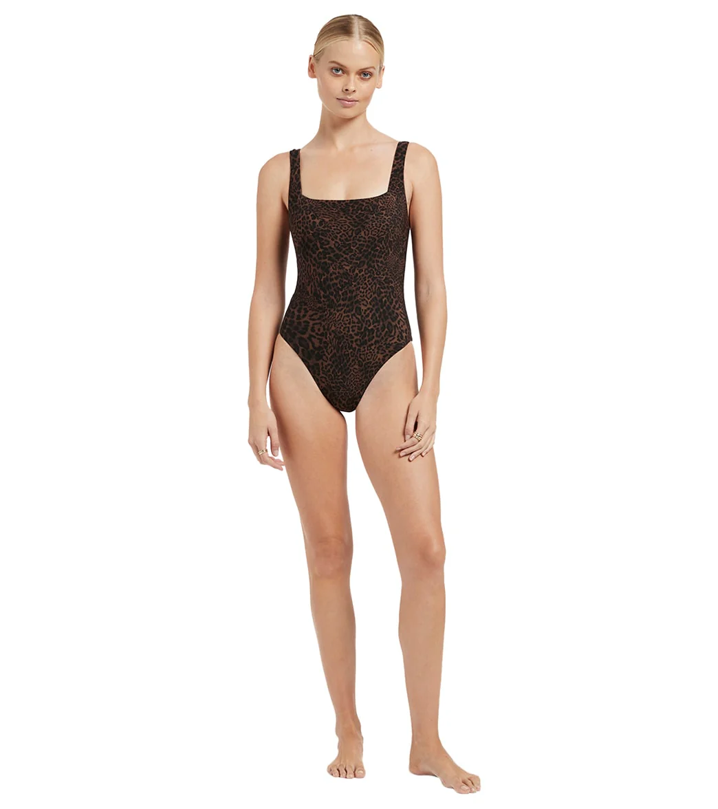 Jets Swimwear Australia Women's Pantera Square Neck One Piece Swimsuit - Image 4