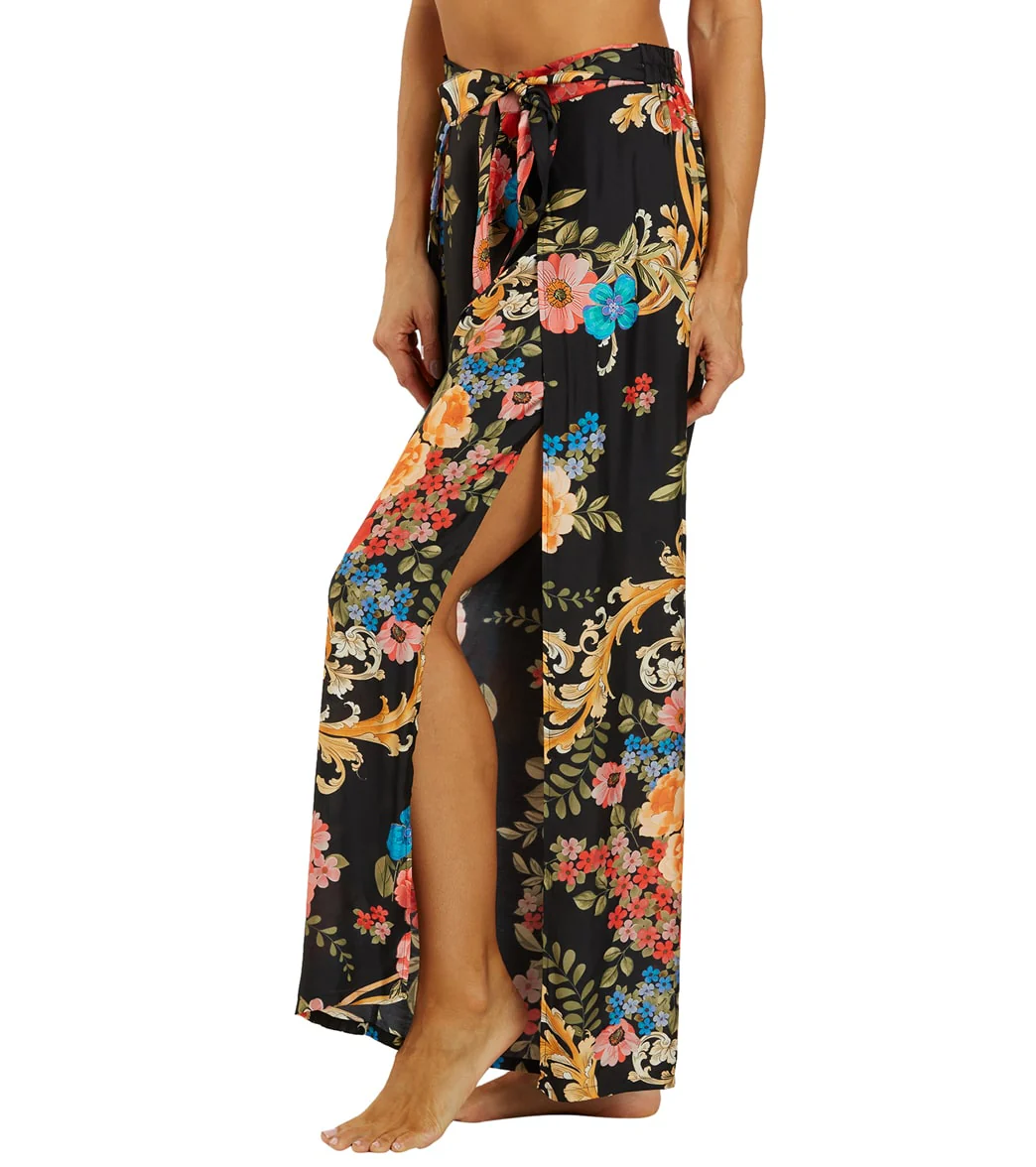 Johnny Was Women's Black Royal Print Wrap Pant - Image 5