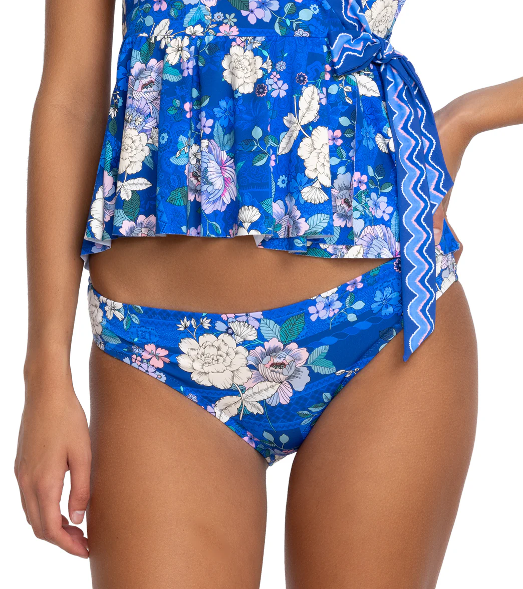 Johnny Was Women's Blue Dove Hipster Bikini Bottom - Image 2