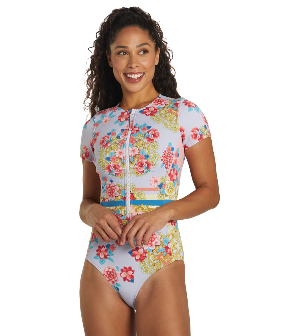 Johnny Was Women's Japer Neoprene One Piece Swimsuit - Image 7