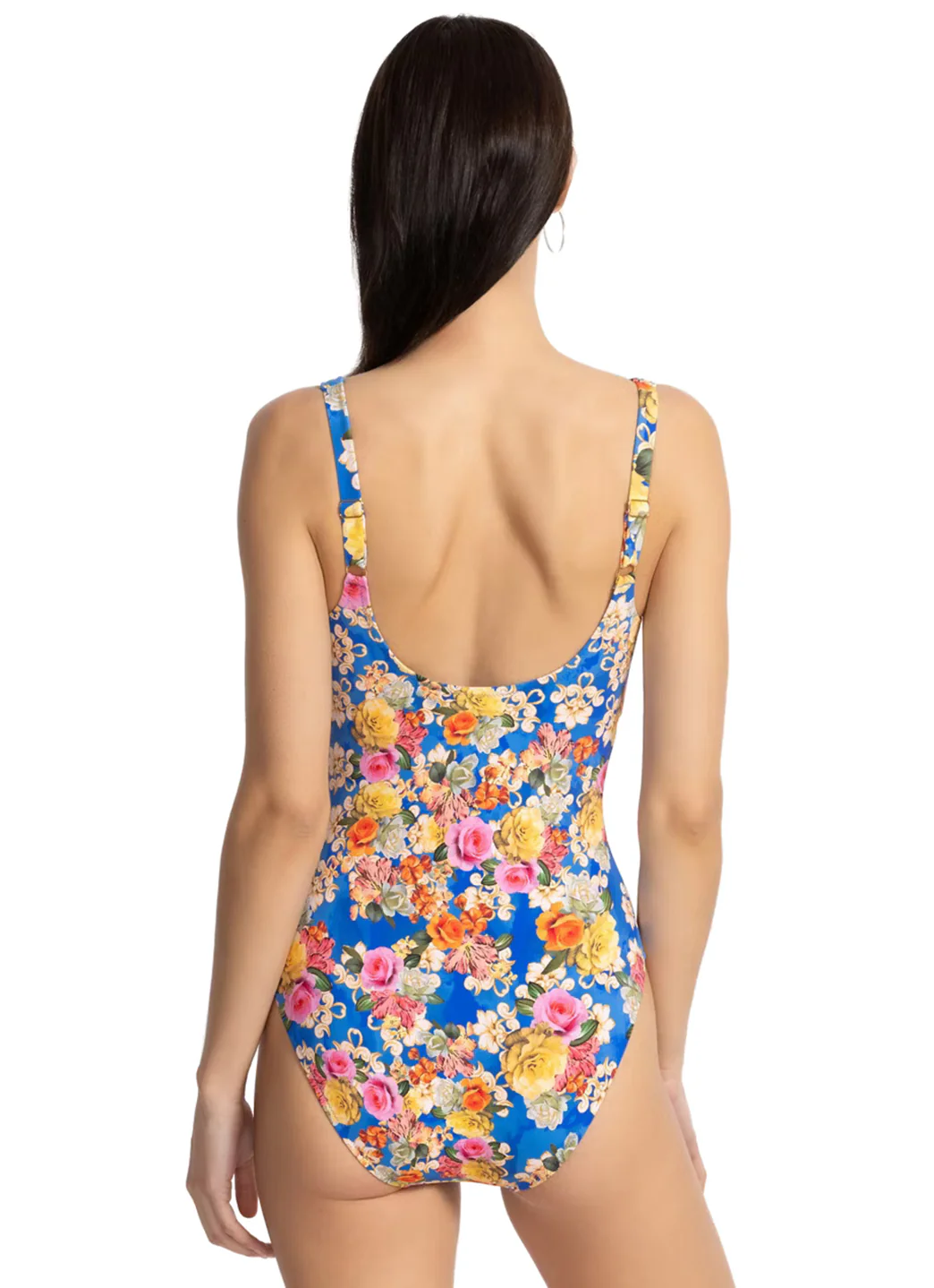 Johnny Was Women's Pauline Underwire Tank One Piece Swimsuit - Image 4