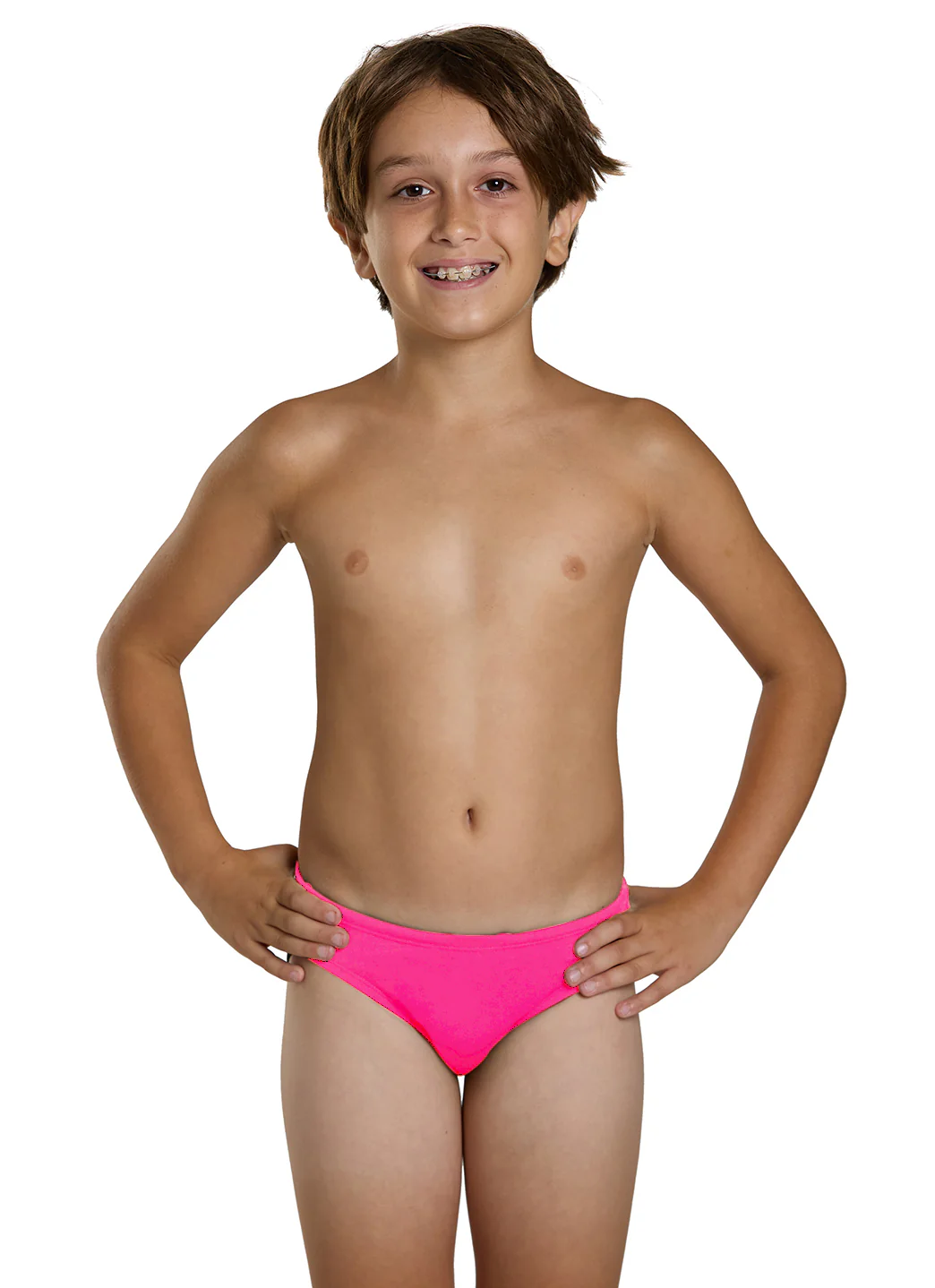 JOLYN Men's Brolyn Solid Brief Swimsuit - Image 137