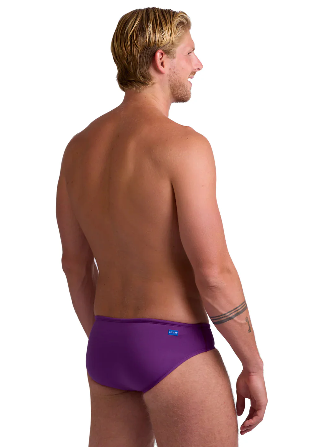 JOLYN Men's Brolyn Solid Brief Swimsuit - Image 160