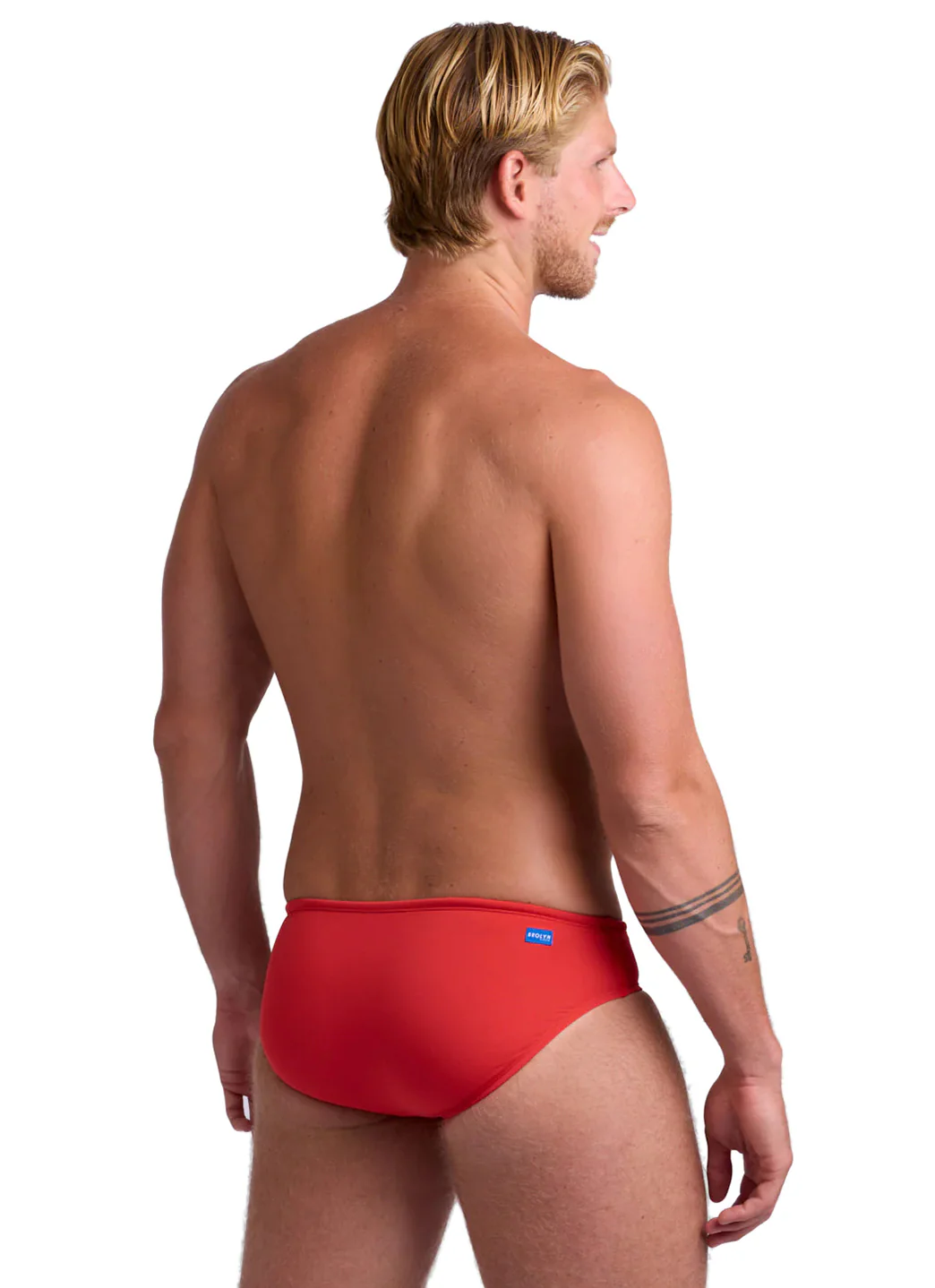 JOLYN Men's Brolyn Solid Brief Swimsuit - Image 93