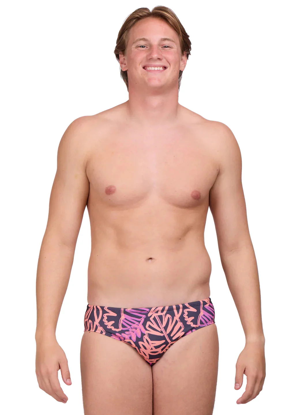 JOLYN Men's Brolyn Tropic Glow Brief Swimsuit - Image 2