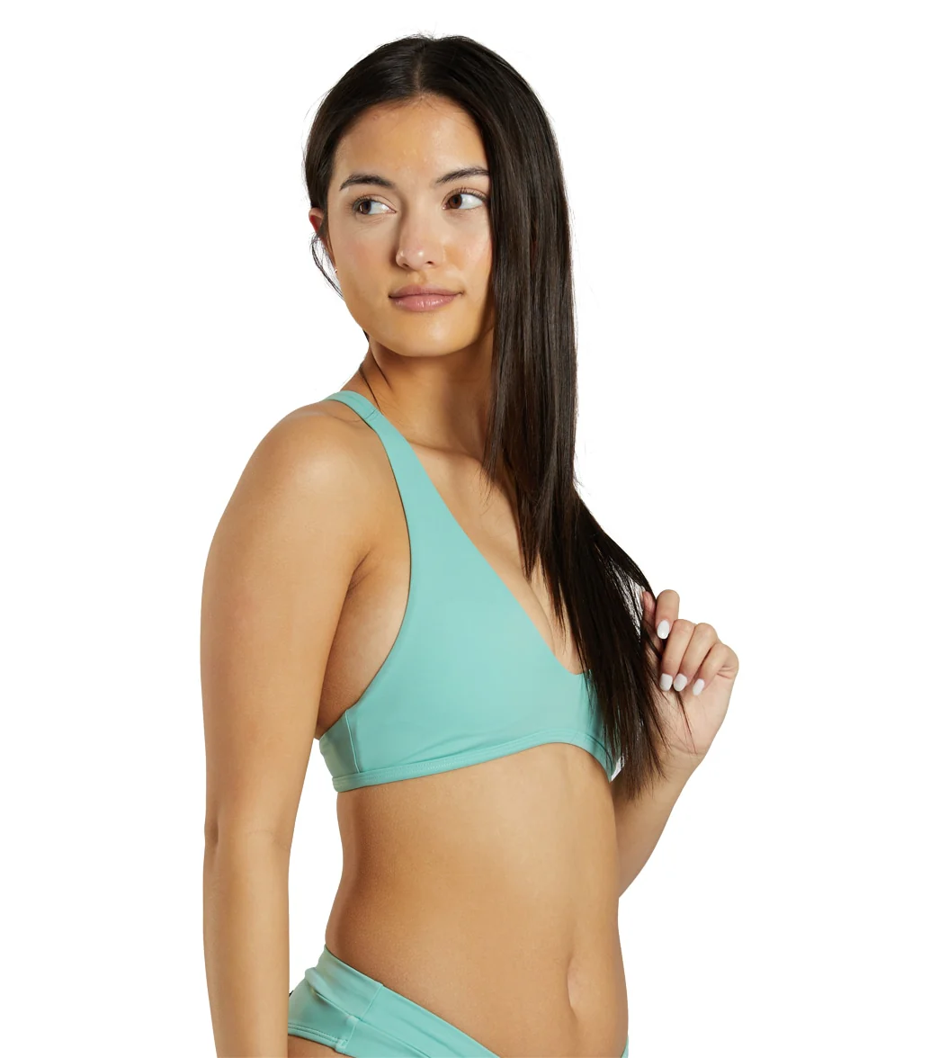 JOLYN Women's Aster Solid Racerback Bikini Top - Image 54