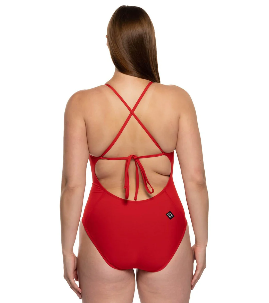 JOLYN Women's Belle Solid One Piece Swimsuit - Image 60
