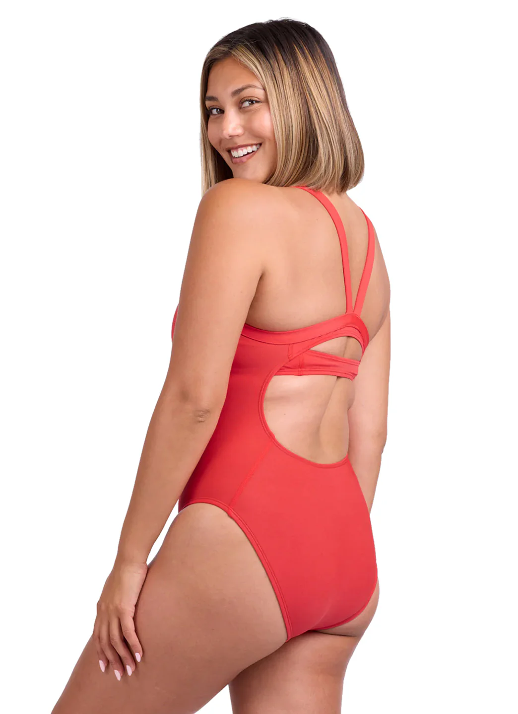 JOLYN Women's Caroline Solid One Piece Swimsuit - Image 87