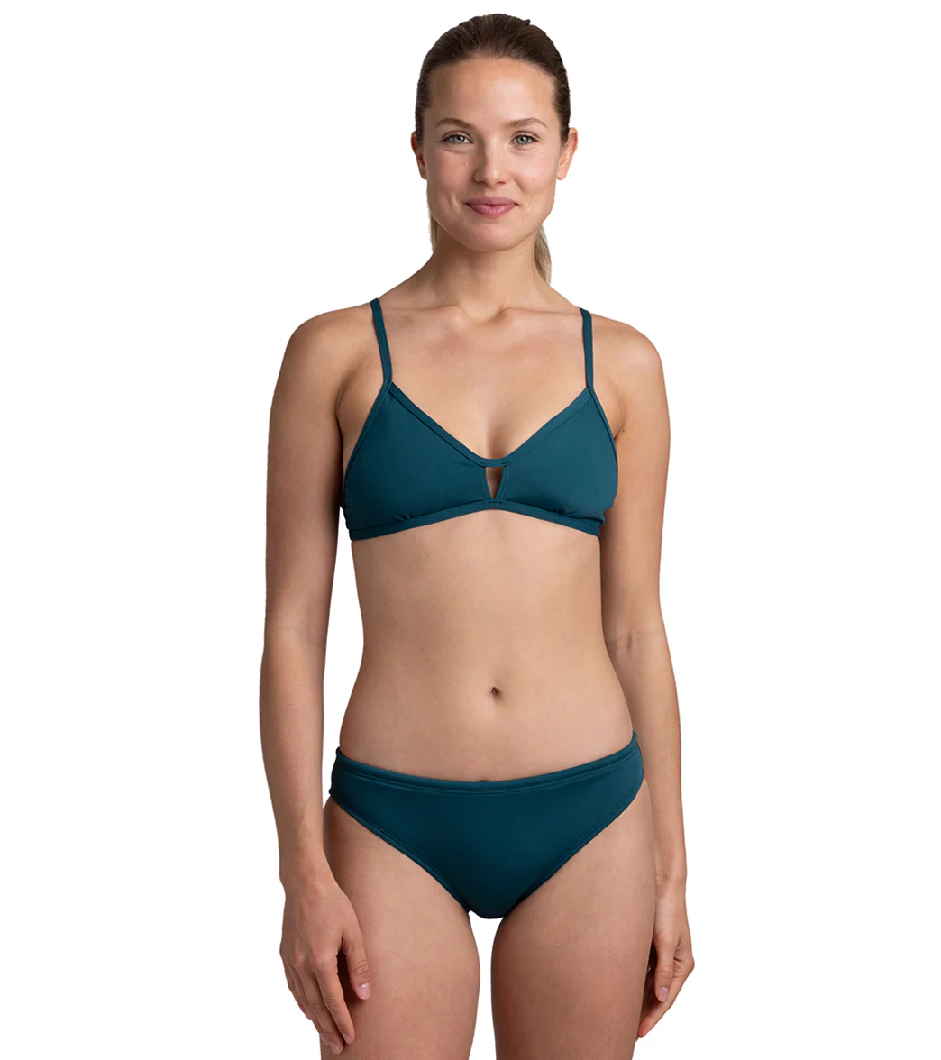 JOLYN Women's Chloe Solid Bikini Top - Image 10