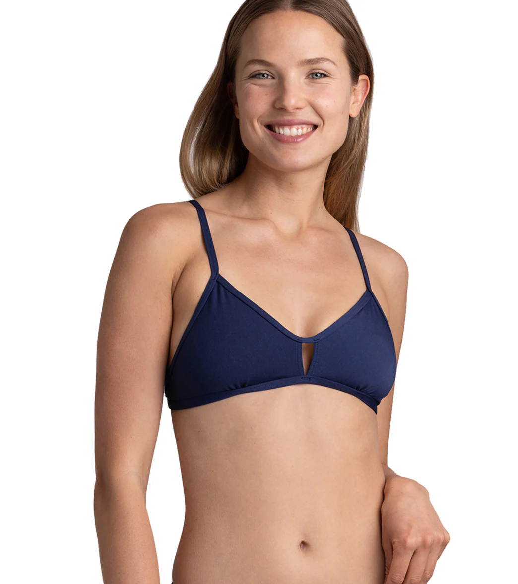 JOLYN Women's Chloe Solid Bikini Top - Image 27