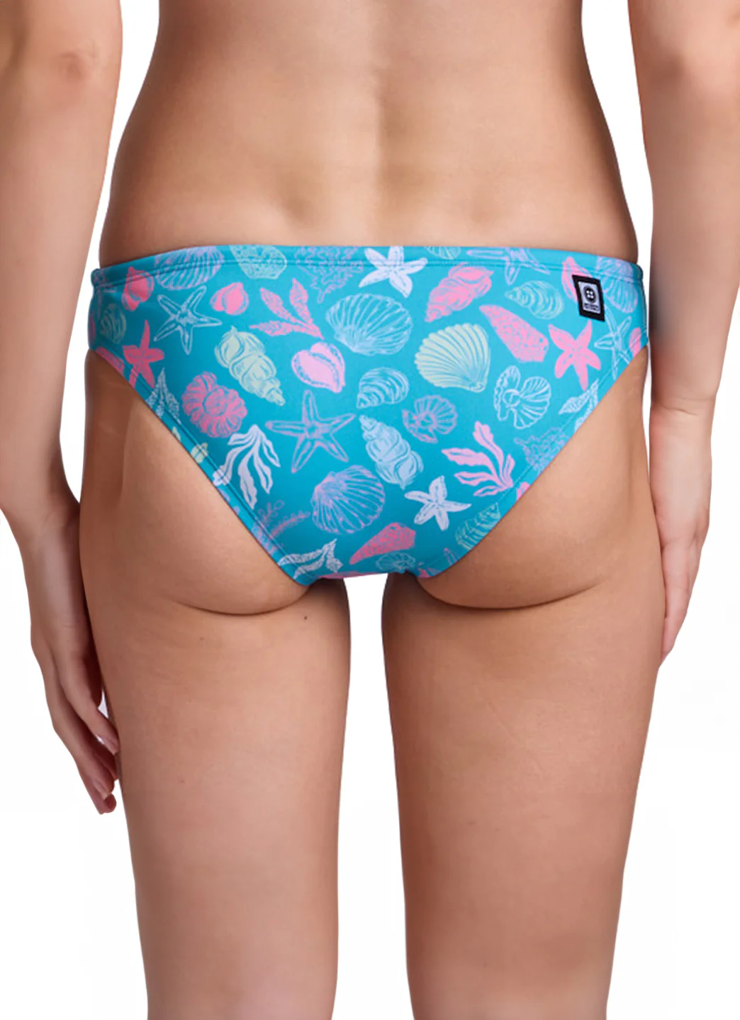 JOLYN Women's Coral Blush Andy Printed Bikini Bottom - Image 5