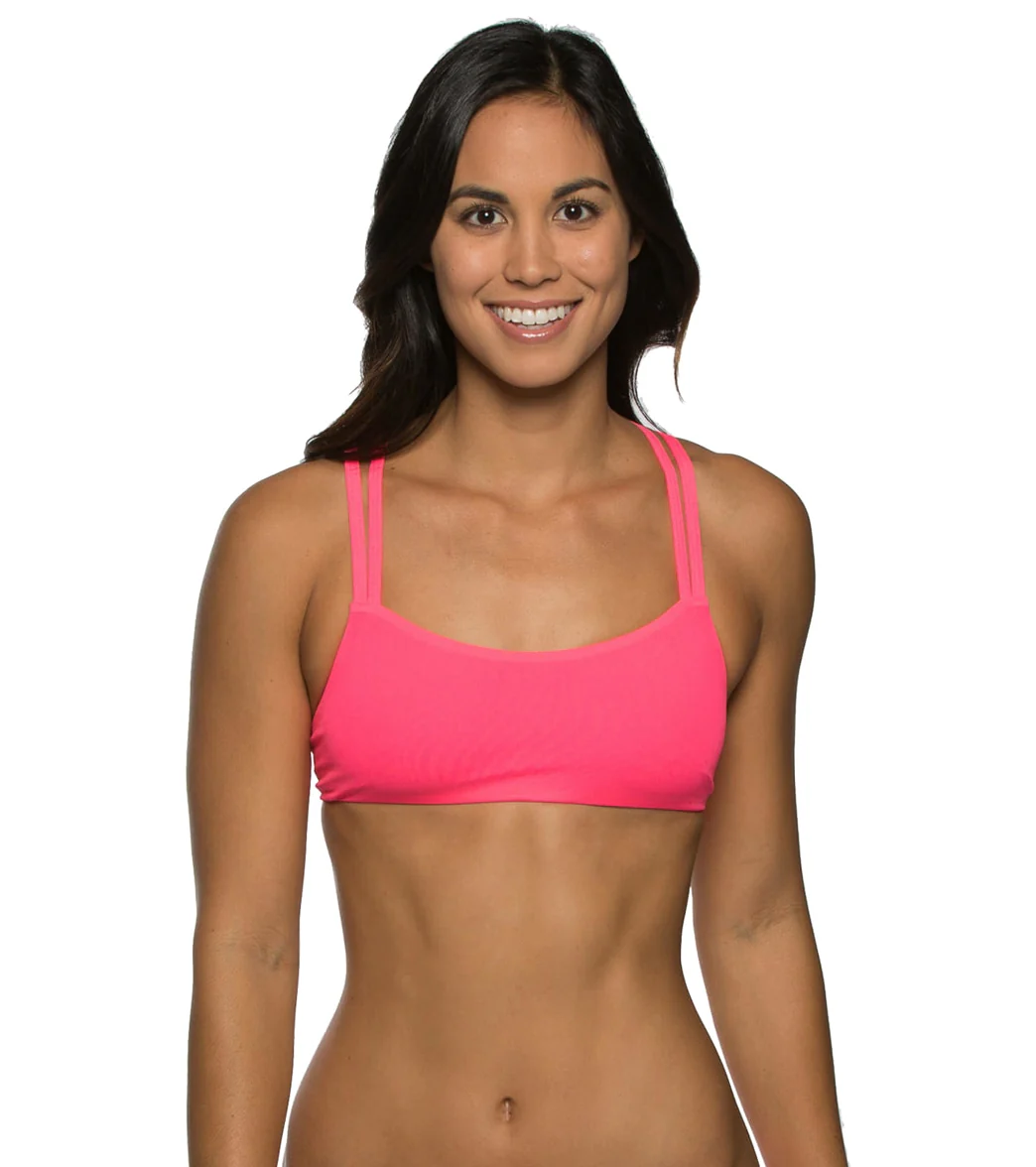 JOLYN Women's Fendrick Solid Bikini Top - Image 20