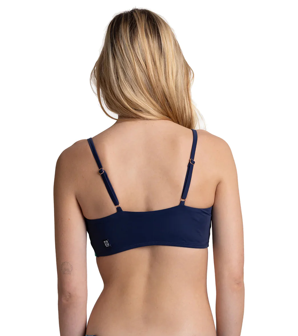JOLYN Women's Gillian Colorblock Bandeau Bikini Top - Image 12