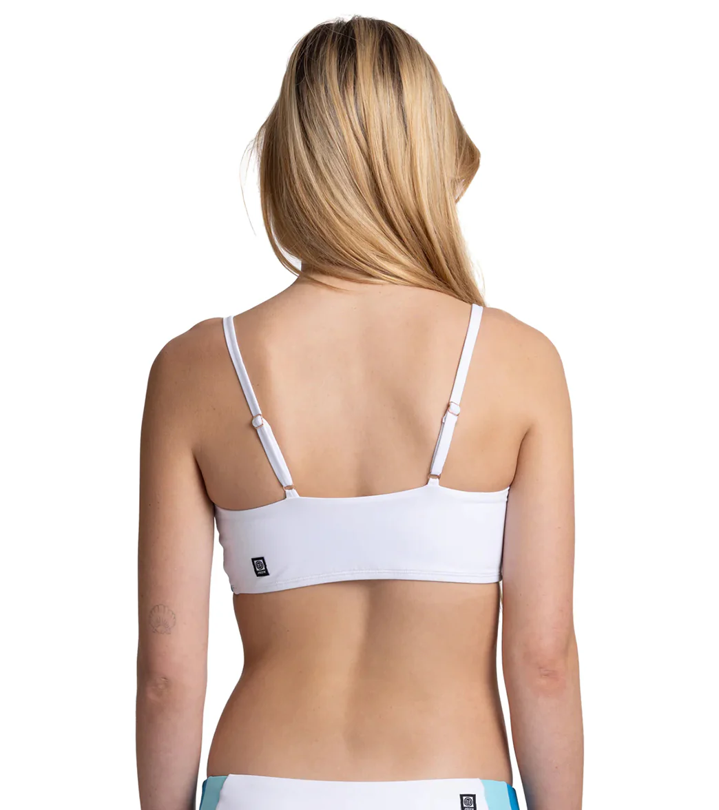 JOLYN Women's Gillian Colorblock Bandeau Bikini Top - Image 2