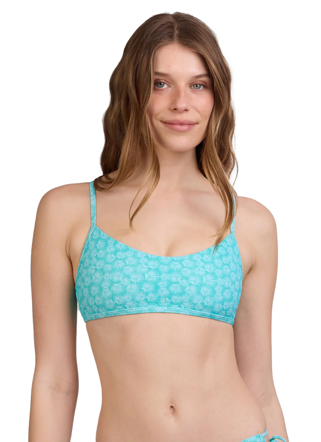 JOLYN Women's Hikari Clamshell Tie-Back Bikini Top - Image 2